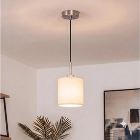 Brilagi - Lustră LED pe cablu NUBILA 1xE27/60W/230V Ø 14 cm negru/crem