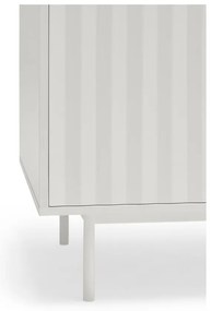 Comodă înaltă albă 97x130 cm Sierra - Teulat