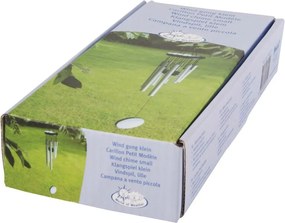 Clopoței de vânt Esschert Design, înălțime 56,5 cm, argintiu