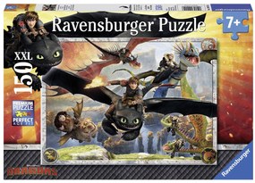 PUZZLE DRAGONS, 150 PIESE - RAVENSBURGER (RVSPC10015)