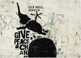 Tablou - Elefant deasupra solului (70x50 cm)