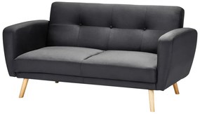 Canapea 2 locuri Flong (negru) . 1008649