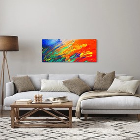 Tablou - Abstract colorat (120x50 cm)