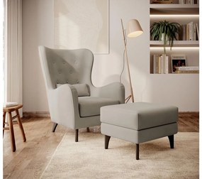 Taburete Calimero T  (gri bej + wenge). 1099310