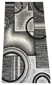 Traversa Phoenix model cercuri gri-negru 3025-244 Selectează lătime: 150 X