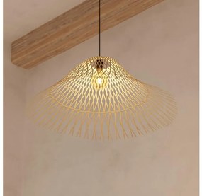 Lustră pe cablu Atmosphera MOXA 1xE27/60W/230V bambus