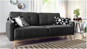 Canapea extensibilă Bobochic Paris Balio, gri închis