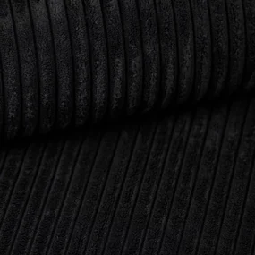 Coltar in forma de U SMART COSARO 295x140 cm, negru