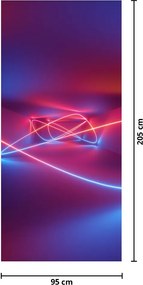 Fototapet pentru ușă - Abstract modern (95x205cm)