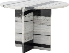 Măsuță de cafea alb-negru rotundă din marmură ø 61 cm Rosito – Bloomingville