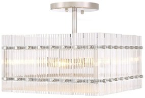 Lustra design LUX Ruby square, nickel 115536 HZ