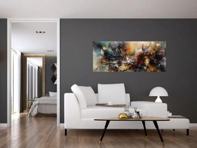 Tablou - Grafică abstractă (120x50 cm)