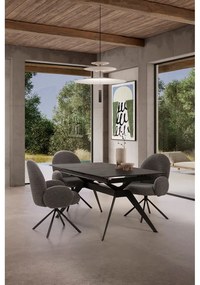 Fotoliu gri închis Dario – Marckeric