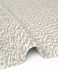 Covor gri deschis/crem țesut manual din lână 160x230 cm Lyon Beans – Elle Decoration