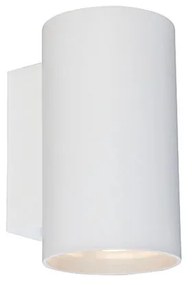 Aplica de perete albă, inclusiv WiFi GU10 - Sandy