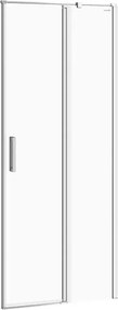 Usa de nisa pivotanta Cersanit Moduo 90 cm sticla 6 mm crom dreapta