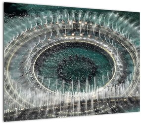 Tablou cu fântănă arteziană (70x50 cm), în 40 de alte dimensiuni noi