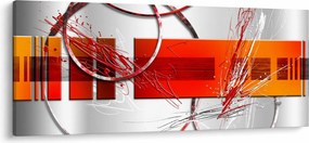 Tablou abstract (120x50 cm)