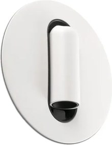 Aplica cu reader LED directionabil stil minimalist TIMIT alb