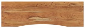 370167 vidaXL Blat de birou 140x50x2,5 cm dreptunghiular lemn masiv de acacia