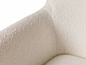 Fotoliu de design Culoare crem, MILAN