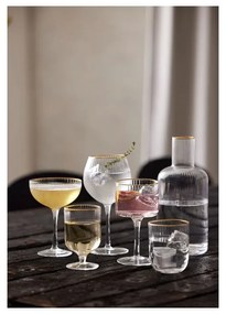 Set 4 pahare pentru gin &amp; tonic Lyngby Glas Palermo, 650 ml