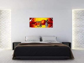 Tablou - Pictura omenirii (120x50 cm)