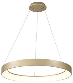 Lustra LED inteligenta design circular NISEKO II Gold 65cm