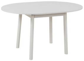 Masă de sufragerie extensibilă Duvasa 5 (alb) (pentru 4 persoane). 1093746