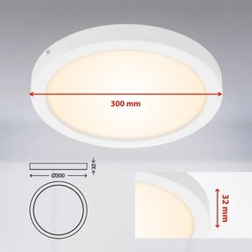 Plafonieră LED FIRE LED/21W/230V Briloner 7141-016