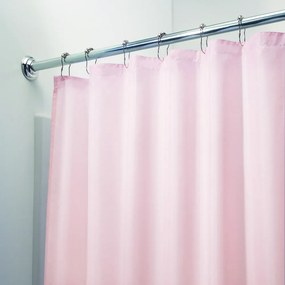 Perdea pentru duș iDesign, 183 x 183 cm, roz