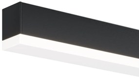 Aplica LED de perete pentru oglinda, tablou design modern Fichte negru