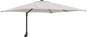 vidaXL Parasol de Grădină Nisipiu 248,5 x 247,5 x 160 cm