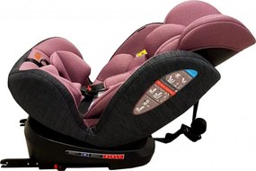 Scaun Auto cu Isofix NOVOKIDS™ Safety Seat 7000, Cu rotire 360 grade, 0-36 kg, Tetiera reglabila pe inaltime, Omologare R-129 i-Size, Transformabil