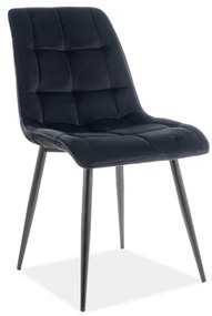Scaun de sufragerie Charlie (Negru). 1050297