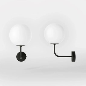 Aplica de perete din alama si sticla Musa