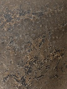 Vas decorativ din teracotta , cu finisaj antichizat , H40cm , "Patina"