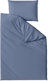 Lenjerie de pat din bumbac LUX albastra cu buzunar hotelier Dimensiune lenjerie de pat: 70 x 90 cm | 140 x 200 cm