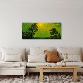 Tablou - Imitator of Ralph Albert Blakelock, Moonlight, reproducere (120x50 cm)