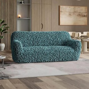 Gaico Huse bielastice VELVET petrol fotoliu triplu (l. 170 - 220 cm)