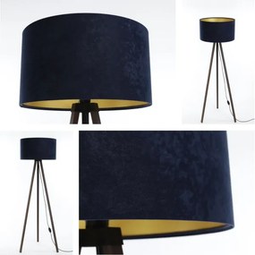 Lampadar STANDART 1xE27/60W/230V albastru/maro