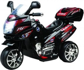 Motocicleta Electrica cu Acumulator Pentru Copii NOVOKIDS™ Moto Classico 51, 3-6 ani, max 25 kg, Cu Sunete , Trotineta Electrica, 3 Roti, MERS CU