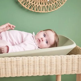 Covoraș de înfășat Nattou SOFTY 50x70 cm verde