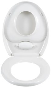 Capac WC WENKO 110003100-WC 35,5x38 cm, alb