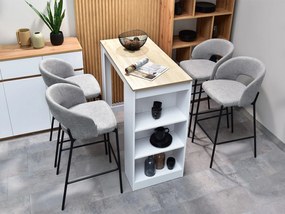 Scaun Gustav (gri + negru). 1110696
