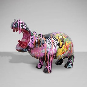 Figurina design decorativ Hippo