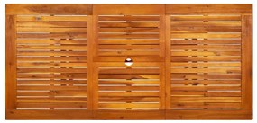 Masa de gradina, (120-170)x80x75 cm, lemn masiv de acacia 1, Dreptunghiular, 170 x 80 x 75 cm