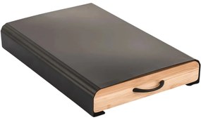 MSV Recipient pentru capsule Nespresso Elie 26,5 x39 x 6 cm, negru