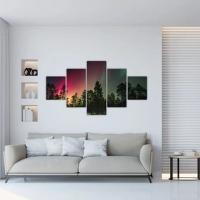 Tablou cu Northern Lights (125x70 cm), în 40 de alte dimensiuni noi