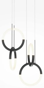 Pendul LED design modern Node negru